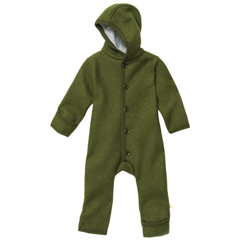 Schneeoverall Wollwalk, Olive