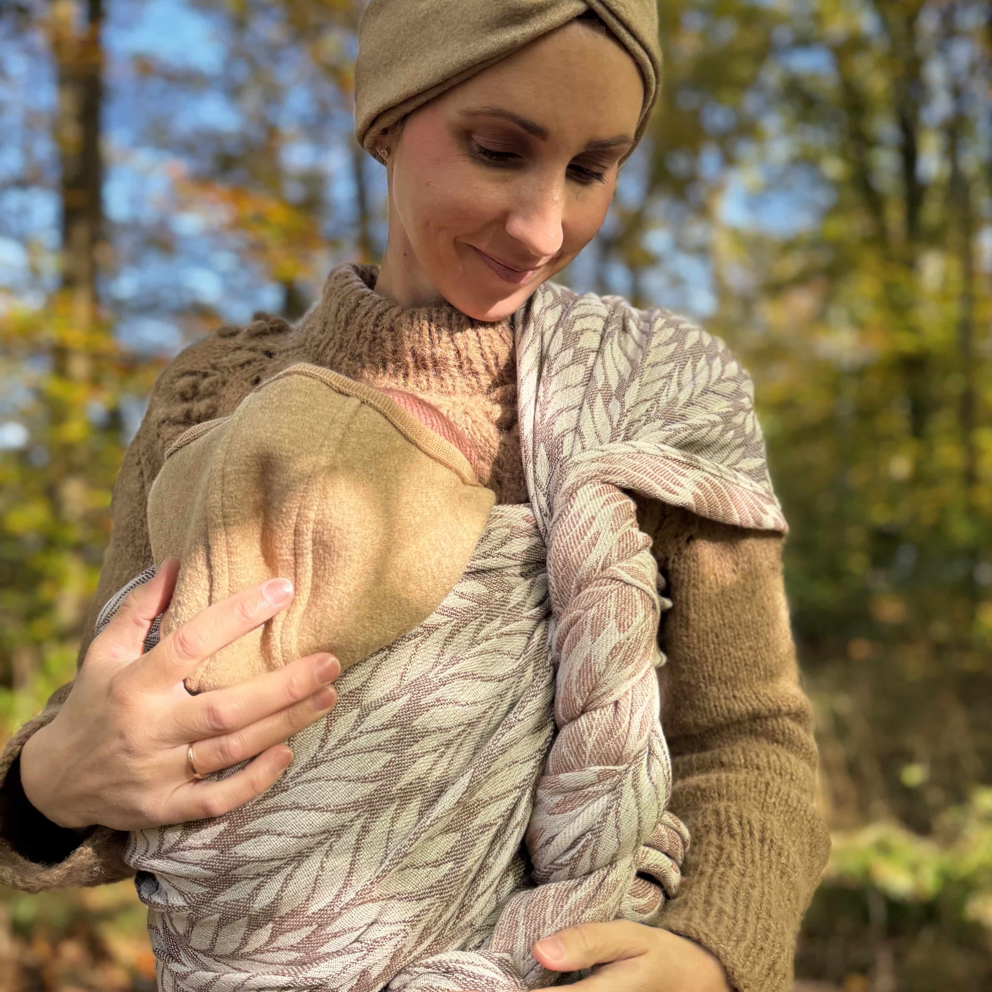 Baby Wrap Sling Trias Chai Cinnamon Baby Wrap Sling Trias Chai Cinnamon