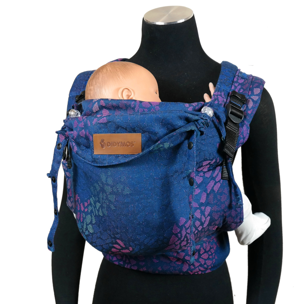 DidyFlow Babytrage Mosaik Sparks in the Dark