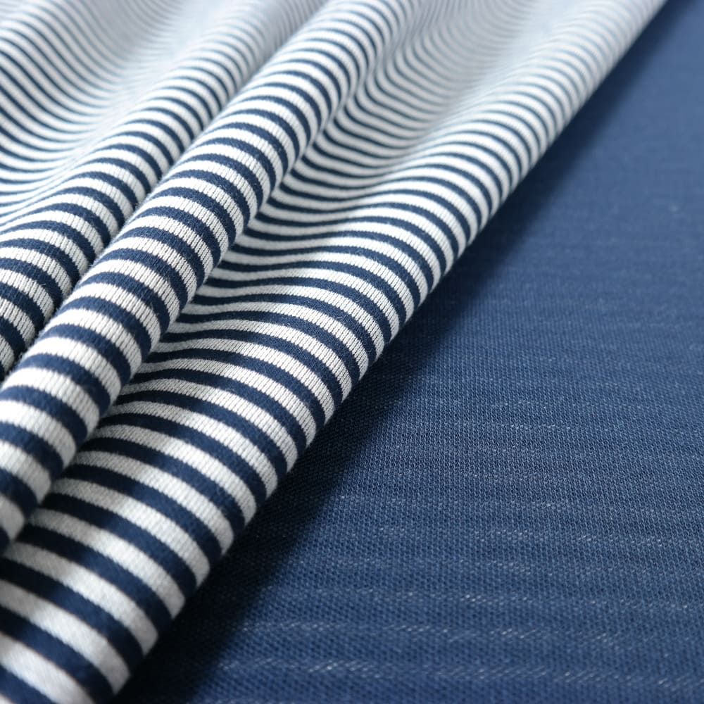 Baby Wrap Sling Jersey Doubleface Stripes Navy Blue Baby Wrap Sling Jersey Doubleface Stripes Navy Blue